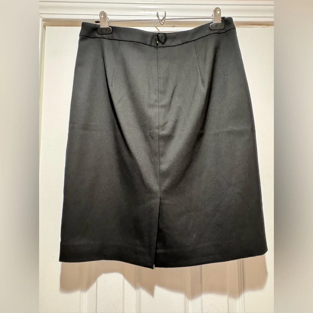 Banana Republic Suit Pencil Skirt - Black - size 8